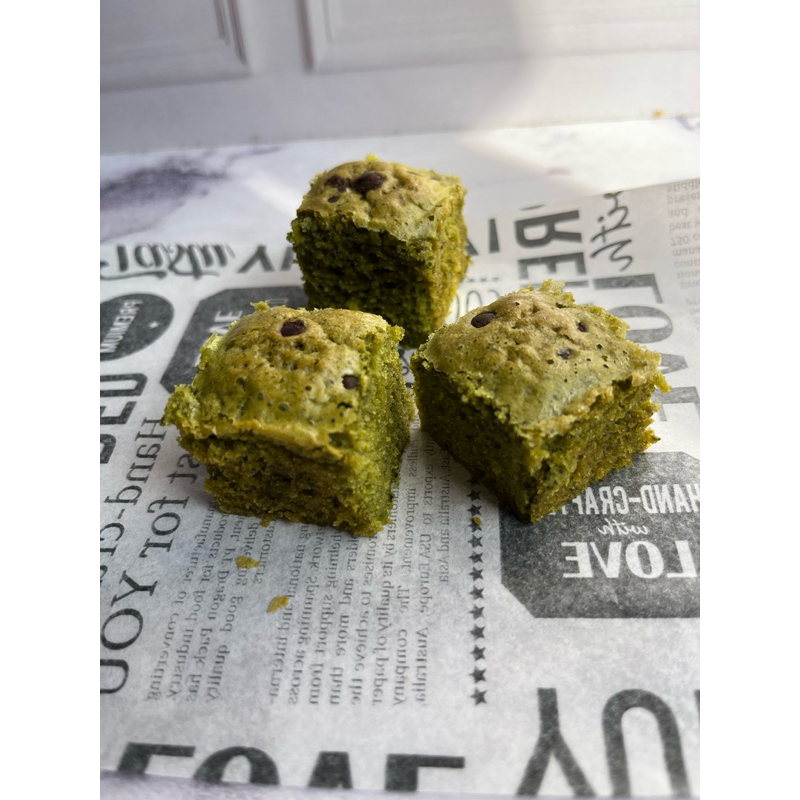 

Matcha Brownie Fudgy Premium Size Medium (20x10cm)