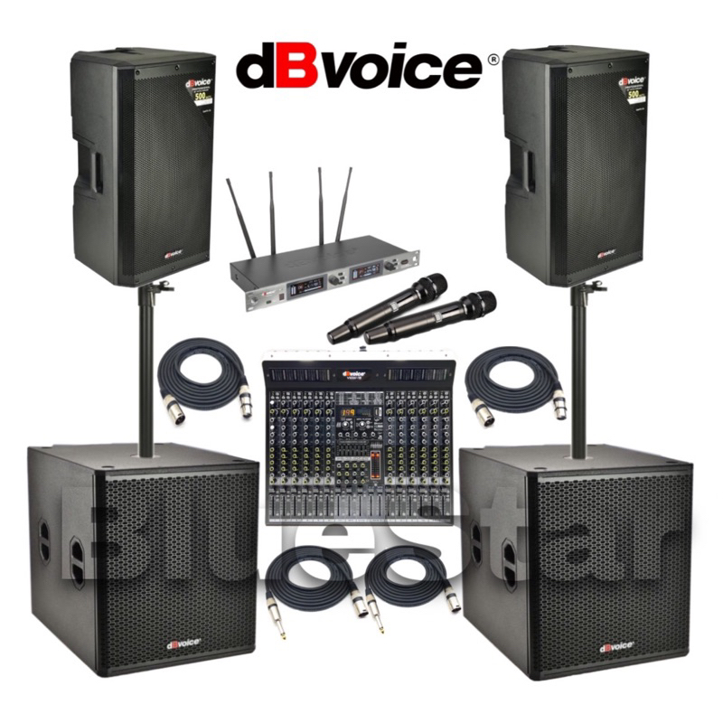 Paket Sound dbvoice Superfly 15A + Sub X18SA Original 15 inch + Sub 18 inch