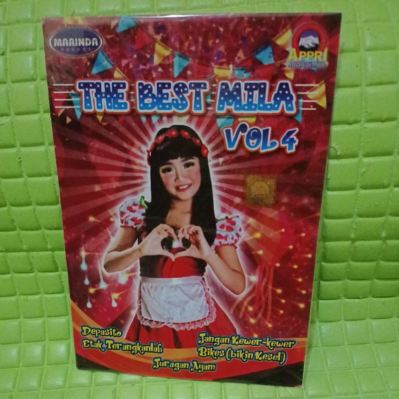 KASET VCD LAGU ANAK MILA VOL 4