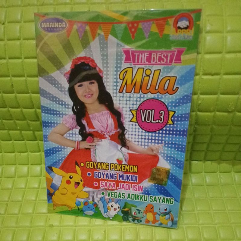 KASET VCD LAGU ANAK MILA VOL 3