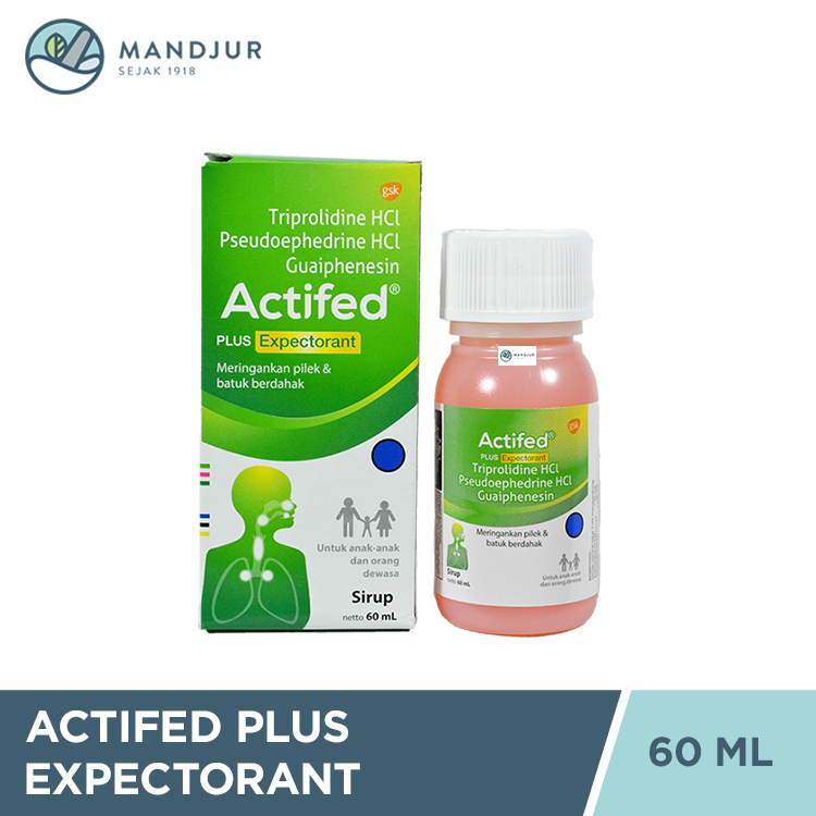 Actifed Plus Expectorant (Actifed Hijau)