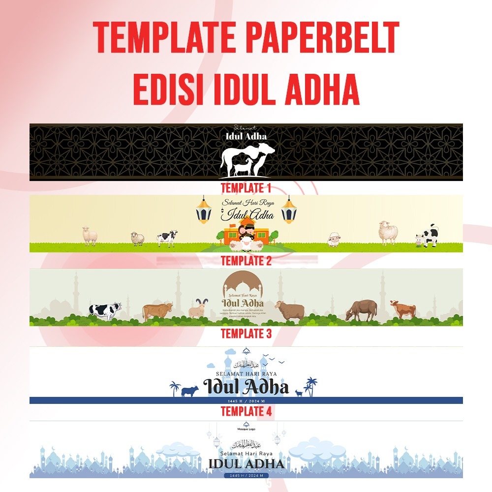 

Global Print Shop Online - Label Packaging/Sleeve Label/Sleeve Belt Idul Adha (Min Order 4Pcs)