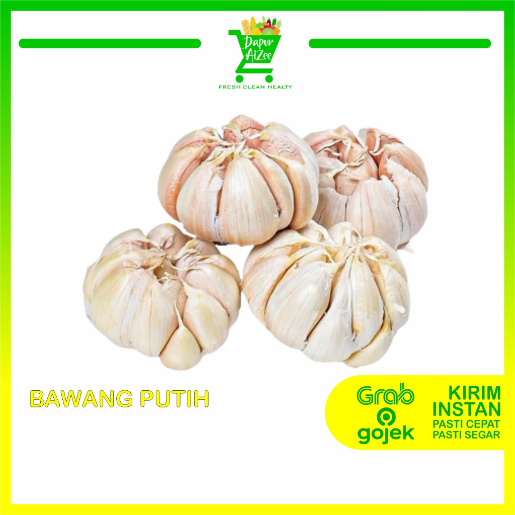 

Bawang Putih - Berat 100gr | Dapur Aizee