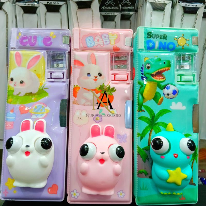 

Tempat Pensil Magnet 3D Karakter Terbaru/Tempat pensil anak anak lucu
