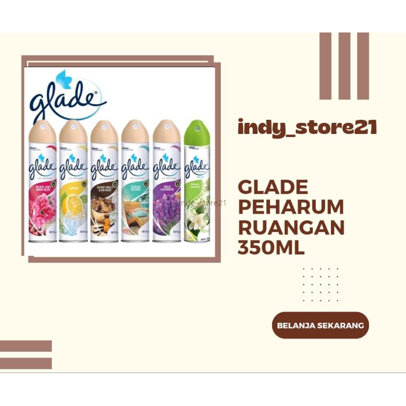 GLADE PENGHARUM RUANGAN 350 ML