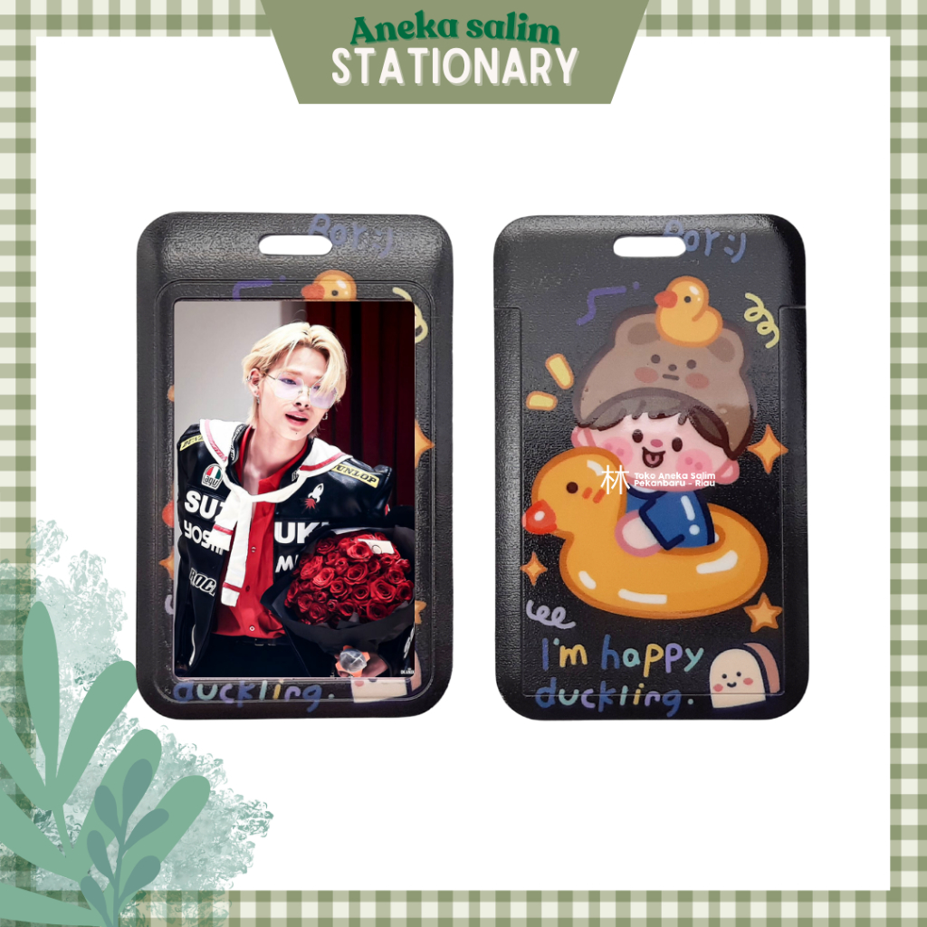 

Anekasalim - ID Card Holder / Photocard Holder / Tali Gantung /Name Tag / fancy/ kpop/ anime/ id card lucu