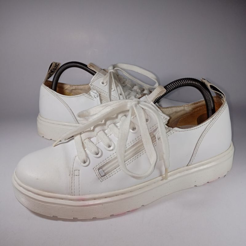 Dr.Martens original leather white sneaker 39 size women shoes