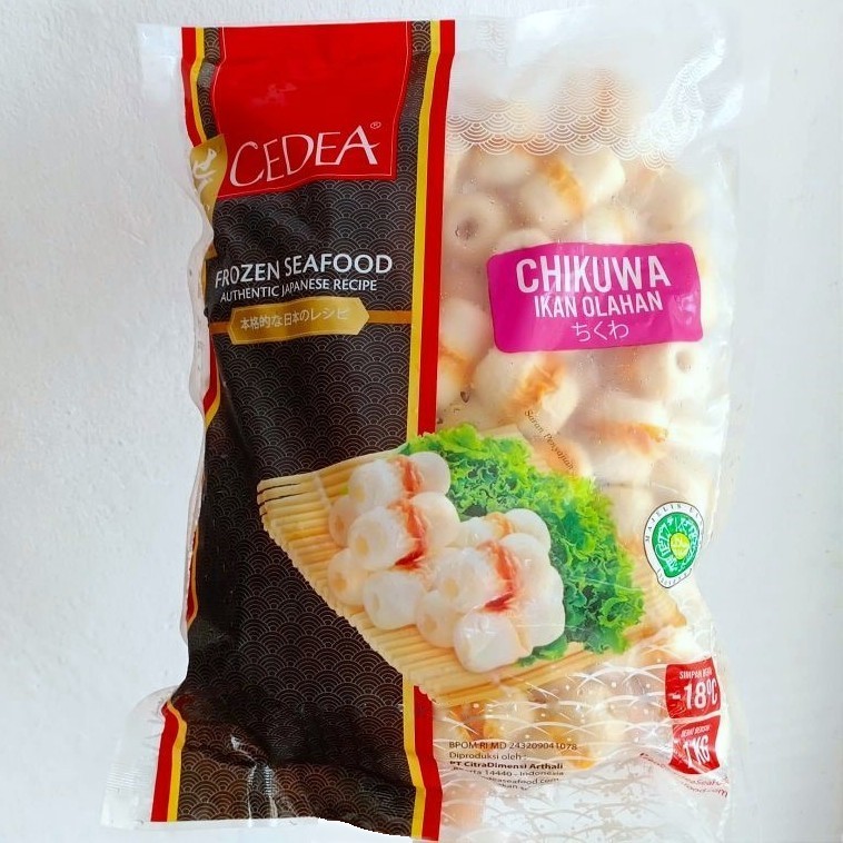 

CEDEA Chikuwa Mini 1 Kg (KHUSUS KURIR INSTANT)