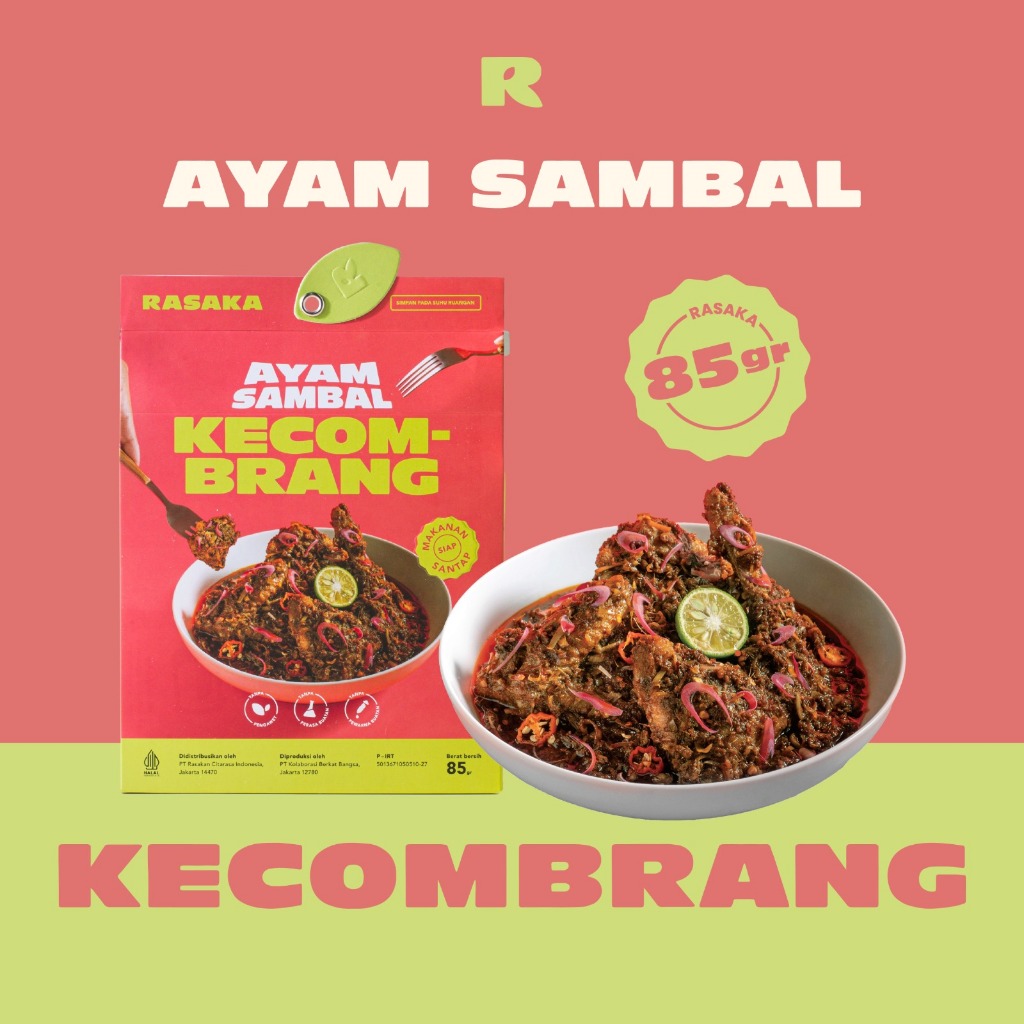 

RASAKA AYAM KECOMBRANG 85gr/MAKANAN INSTANT/ SIAP MAKAN/READY TO EAT