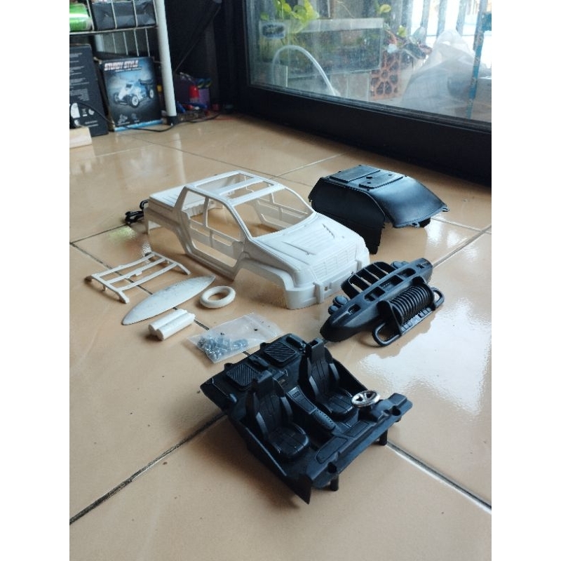 Hard Body Rc Wpl dan Mn body Toyota Hilux