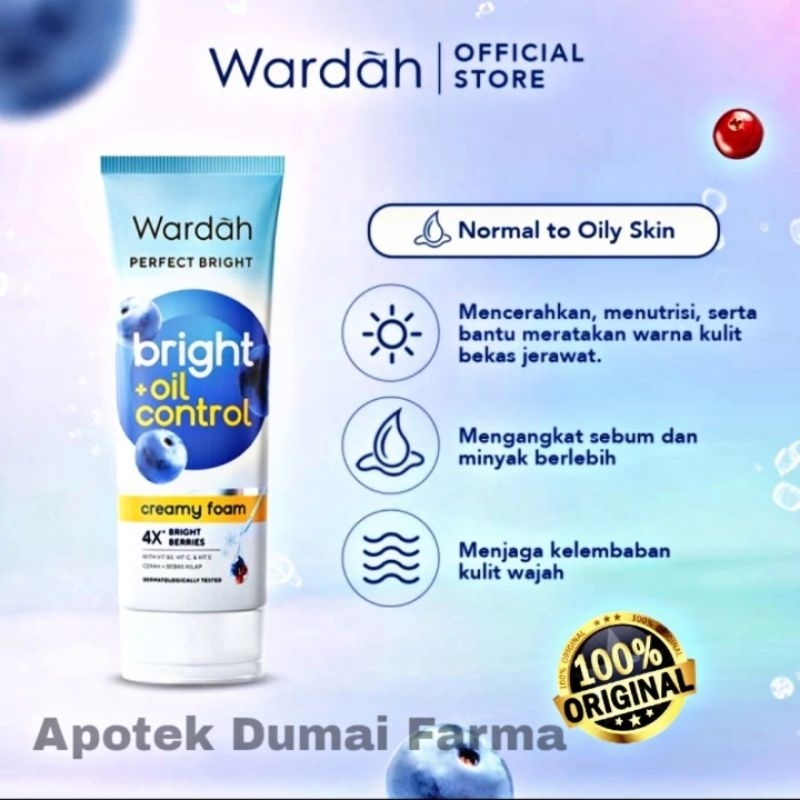 Wardah Perfect Bright Creamy Foam