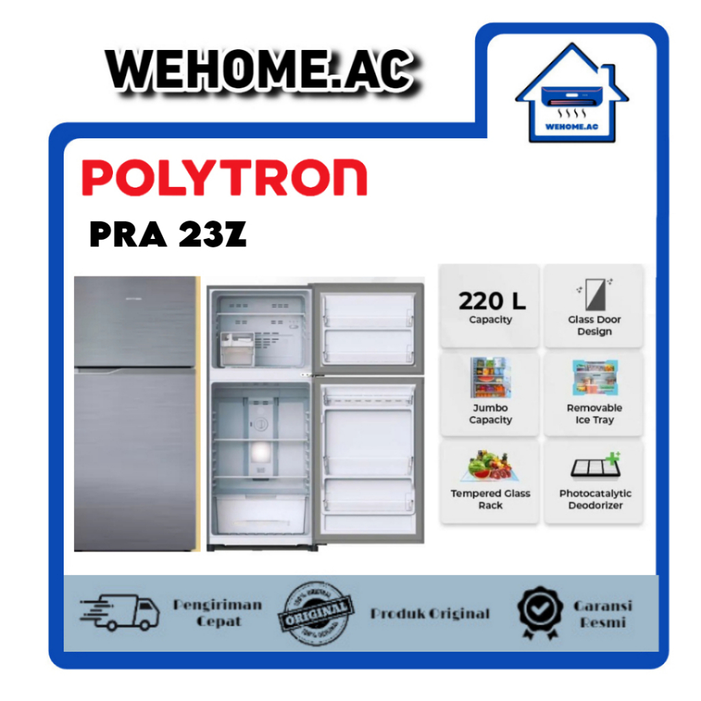 Kulkas Polytron 2 Pintu PRW23Z Kulkas 2 Pintu Polytron Kulkas Dua Pintu