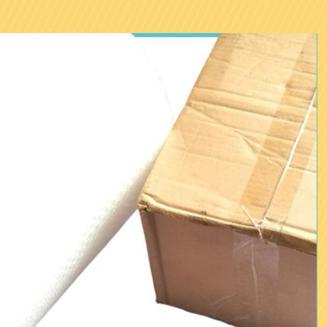 

Tambahan bubble wrap/kardus agar packing aman