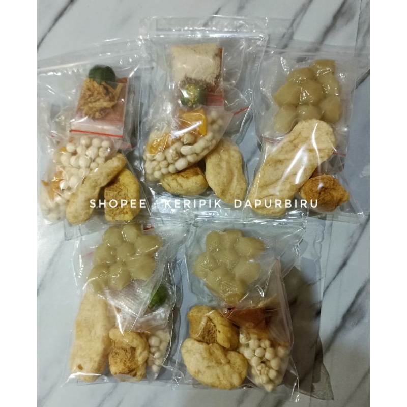 

Paket bundling Baso aci 5pcs/5bungkus Termurah