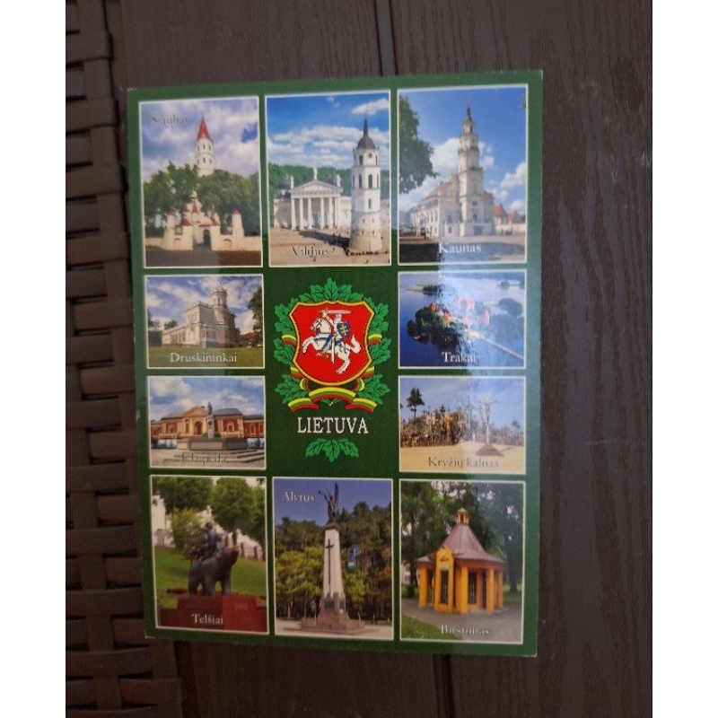

kartu pos lithuania/lithuania postcard
