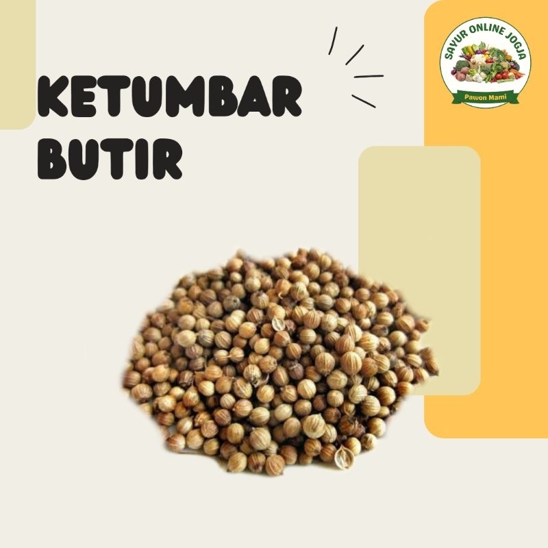 

Ketumbar butir - PAWON MAMI SAYUR ONLINE JOGJA