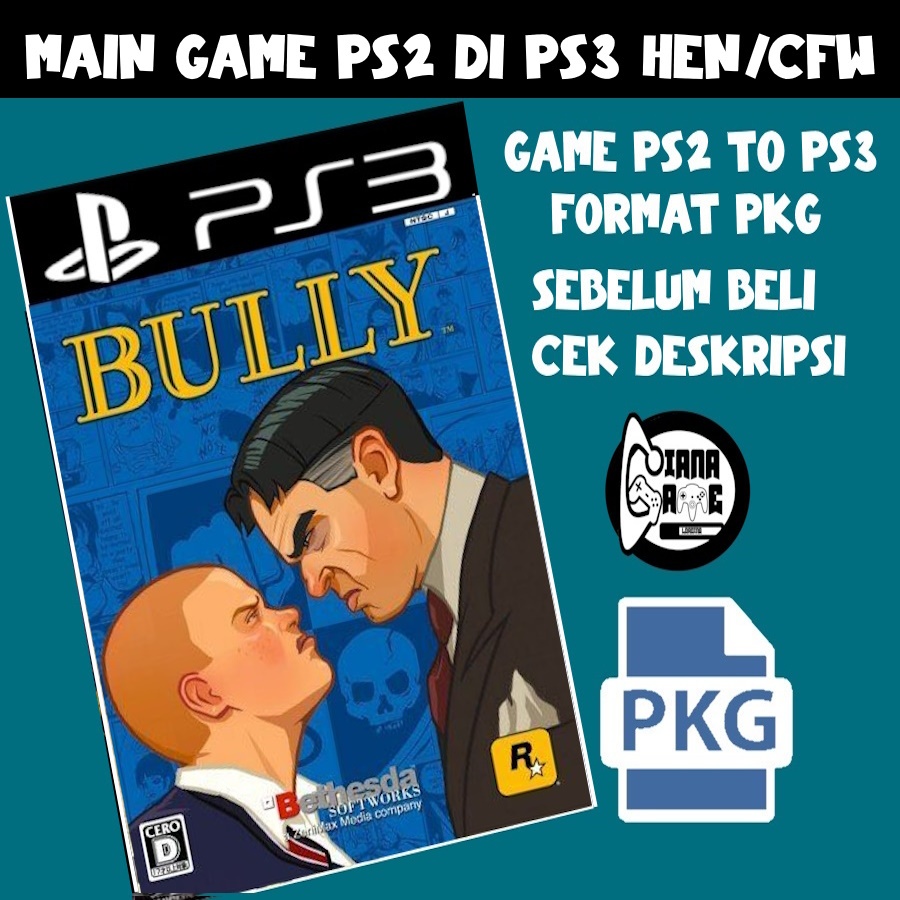 Bully pkg ps3 - dvd