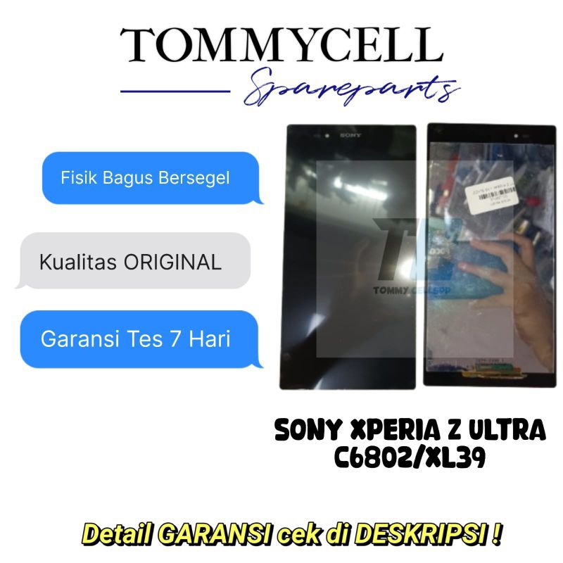 LCD TOUCHSCREEN SONY XPERIA Z ULTRA C6802 XL39
