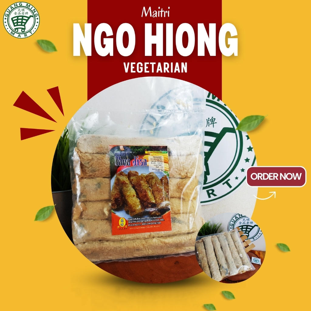 

Chun Jian Go Hiong / Ngo Hiong Maitri Vegetarian 400gr