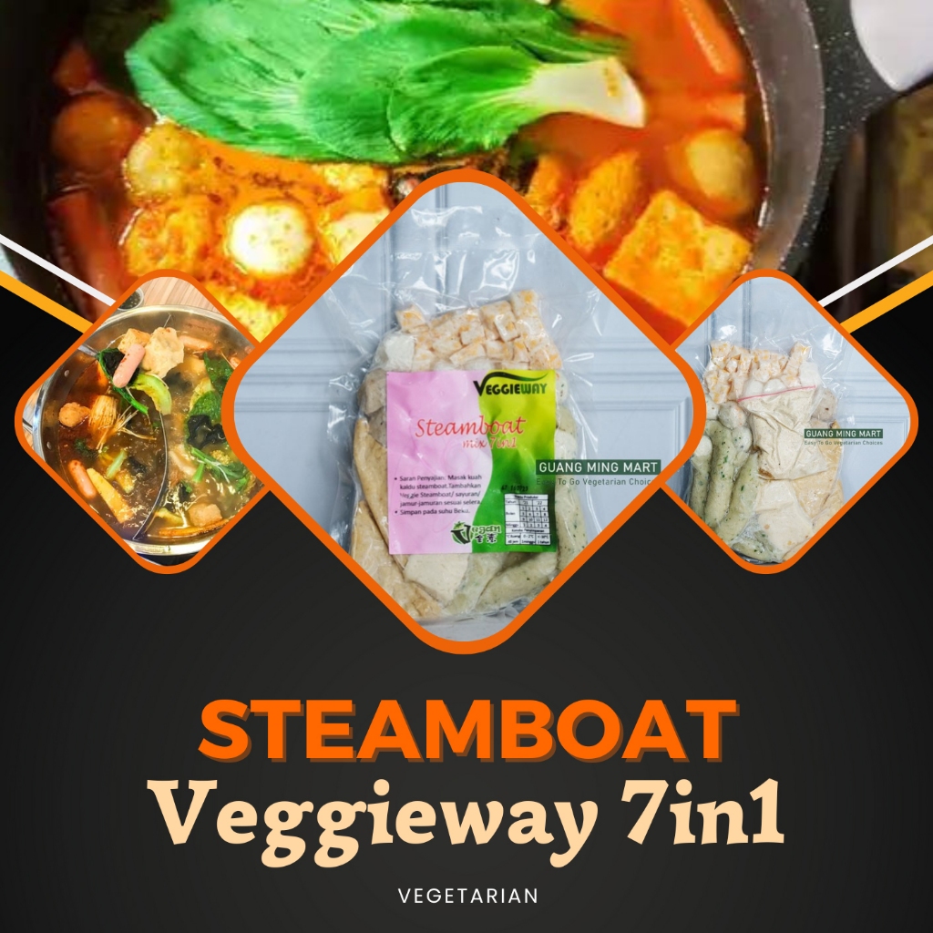 

STEAMBOAT VEGETARIAN VEGGIEWAY / STEAMBOT VEGAN / STEAMBOT 7 in 1