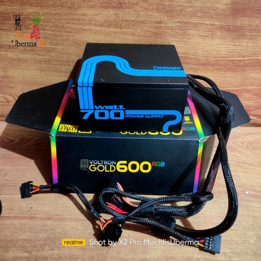 Dazumba Power Supply 700W Modular ATX Hitam