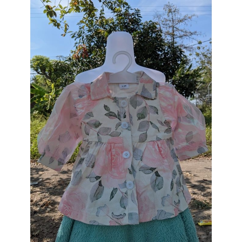 gaun anak umur 3bulan sampai 1 tahun