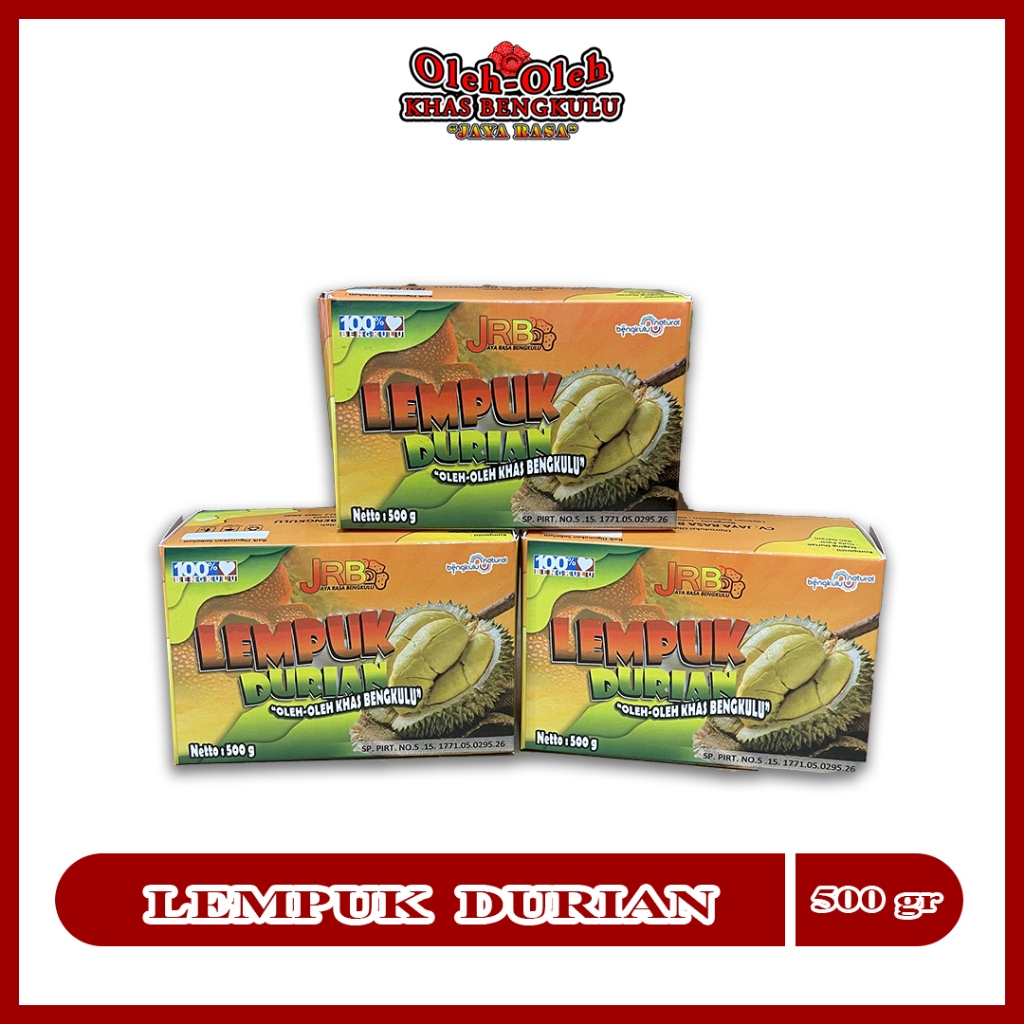 

1 KG | LEMPUK DURIAN KHAS BENGKULU / OLEH OLEH KHAS BENGKULU / MAKANAN KHAS BENGKULU