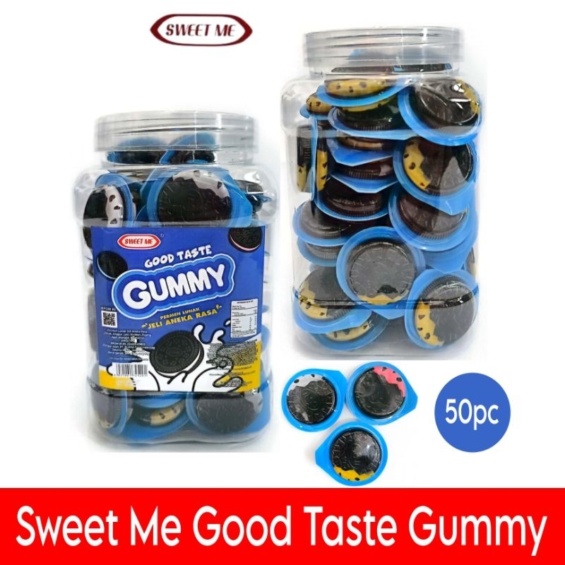 

Sweet me permen jeli Good taste Gummy toples isi 50bj