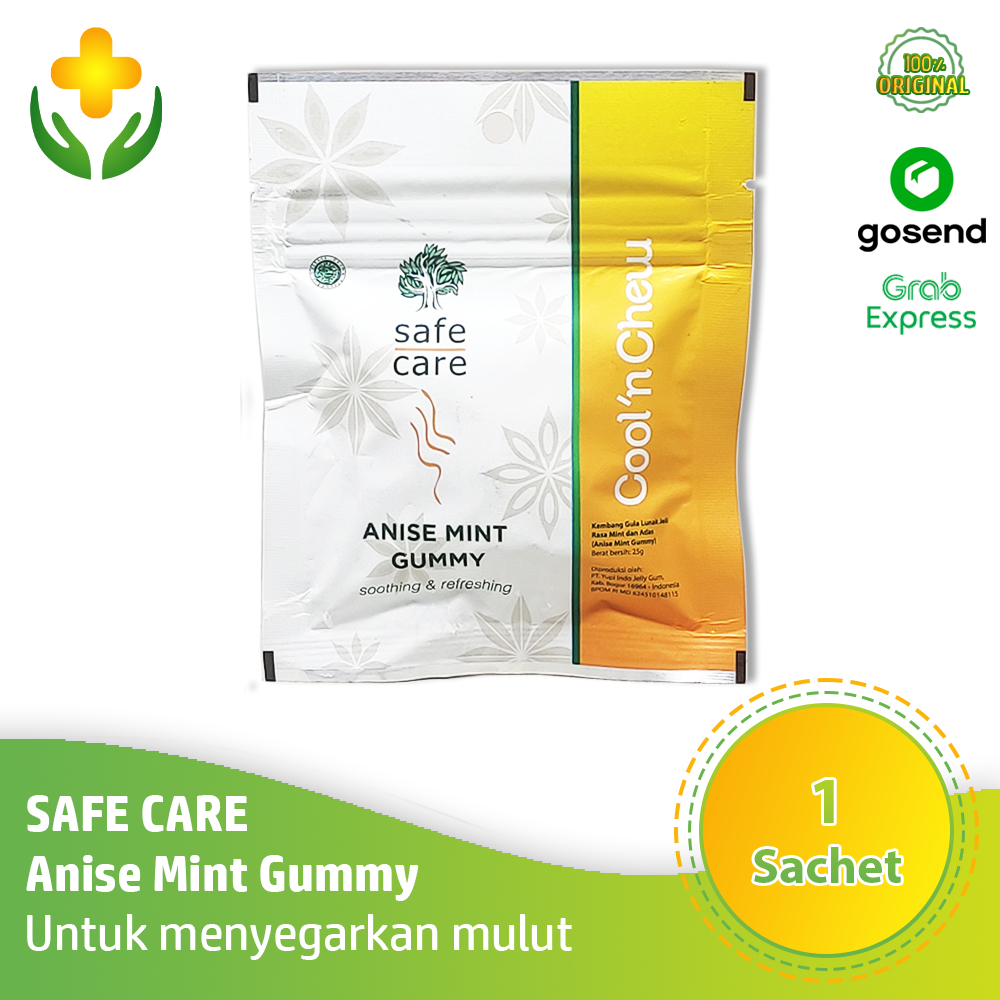 

Safe Care Anise Mint Gummy 25 gr