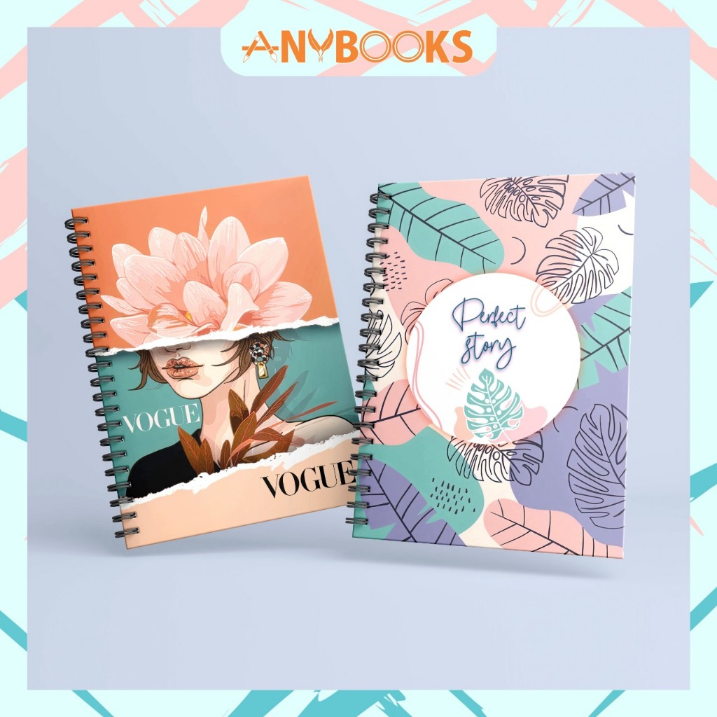 

[Whispers] Daily Inspire Buku Tulis Notebook A5 Buku Catatan A5 Aesthetic Notebook Spiral isi Garis