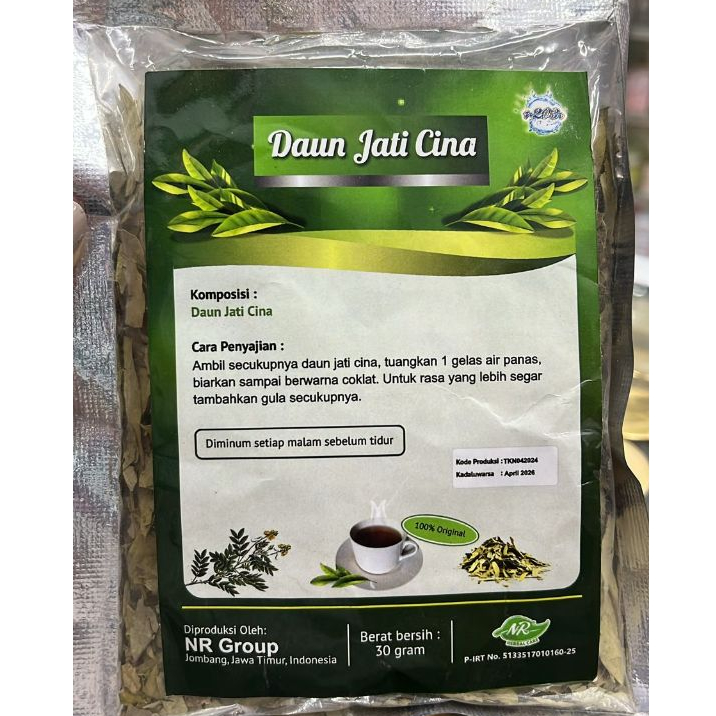 

NR TEH DAUN JATI CINA 50GR