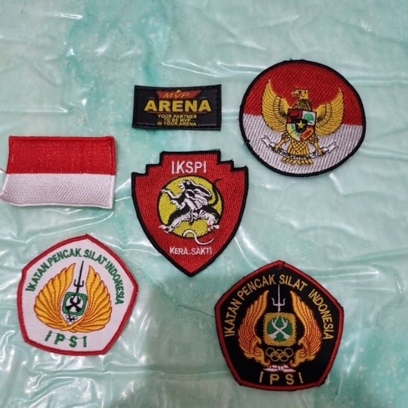 Badge IKSPI bordir Bagde silat kera sakti Bet IKSPI bet kera sakti bet Bajupencak silat kera sakti s