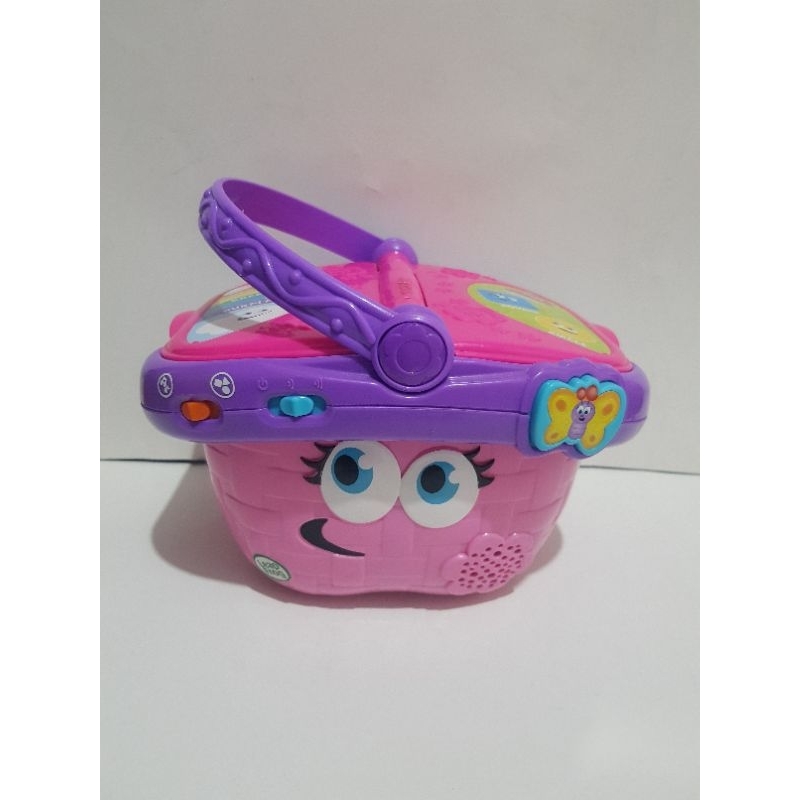 leapfrog shape sharing picnic basket mainan keranjang piknik