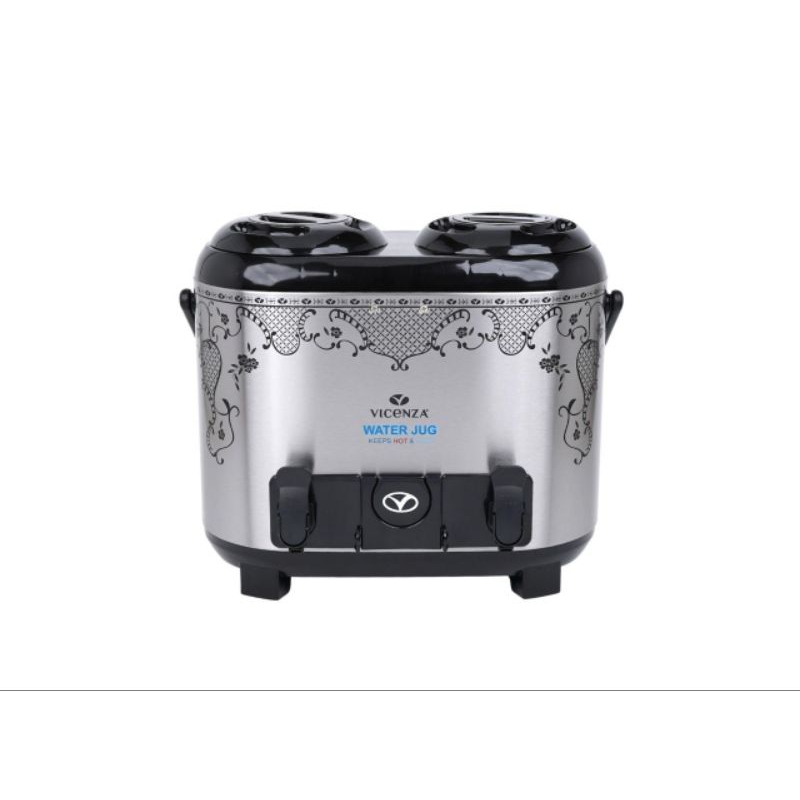 Water jug VICENZA, Twin Series CAMELIA VM1202WJ, wadah saji minuman dengan vol 6 lt x 2, double jug 