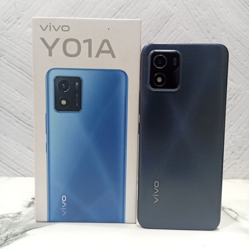 Vivo Y01A 2/32 GB Handphone Second Bekas Fullset