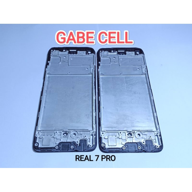 FRAME TULANG TENGAH TATAKAN LCD /DUDUKAN LCD REALME 7/NARZO 20 PRO/REALME 7I/C17/REALME 7 PRO