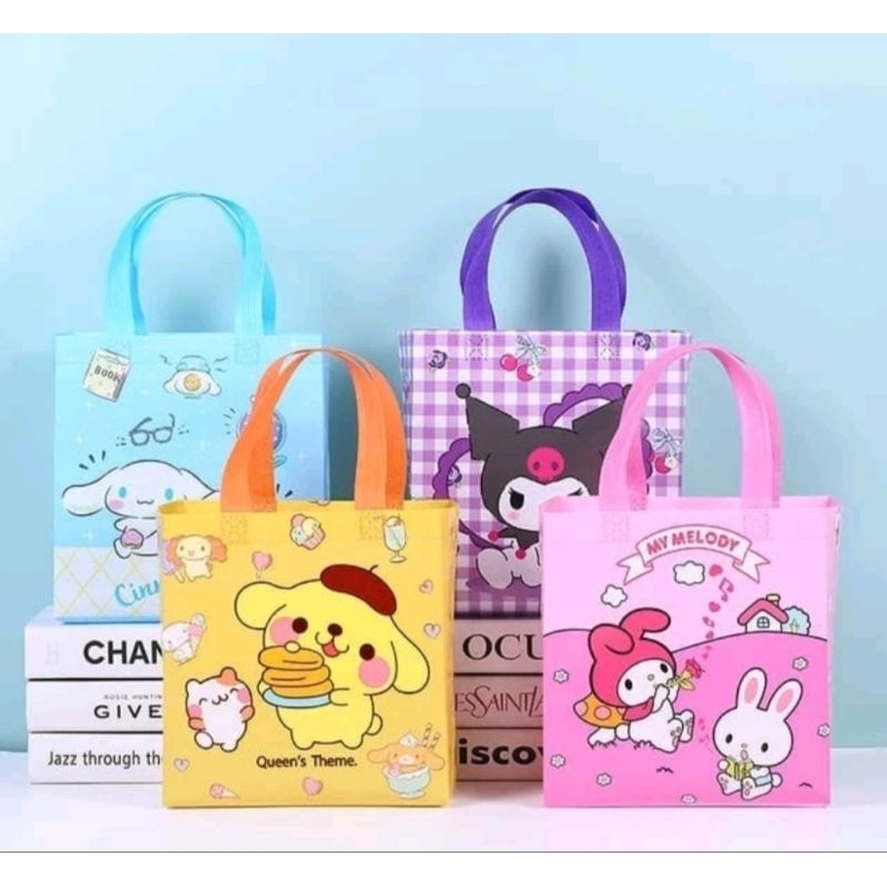 

Goodie Bag Tas kado ulang Tahun karakter Animals Paper Bag kantong anak Motif Kartun Tas