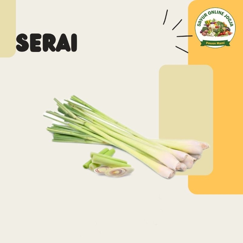 

Serai batang 100Gr - PAWON MAMI SAYUR ONLINE JOGJA