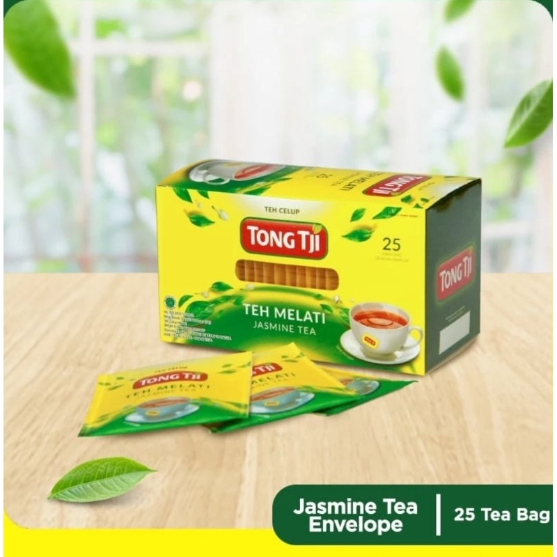 

TONG TJI TEH CELUP AMPLOP 25s JASMINE TEA MELATI