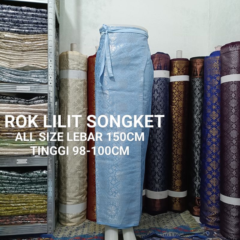 Rok lilit songket/rok songket/rok lilit instan/songket/rok lilit/rok lilit batik motif songket