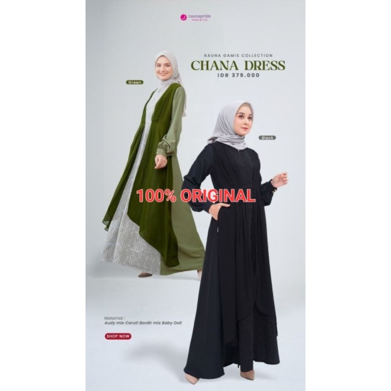 Gamis Chana Jumbo RAUNAPRIDE | Dress Cantik Kekinian| Fashion Muslim Gamis Jumbo | Dress Pesta