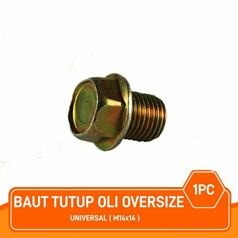 BAUT TAP OLI OVERSIZE MOTOR UNIVERSAL BAUT 19 KUNCI 17