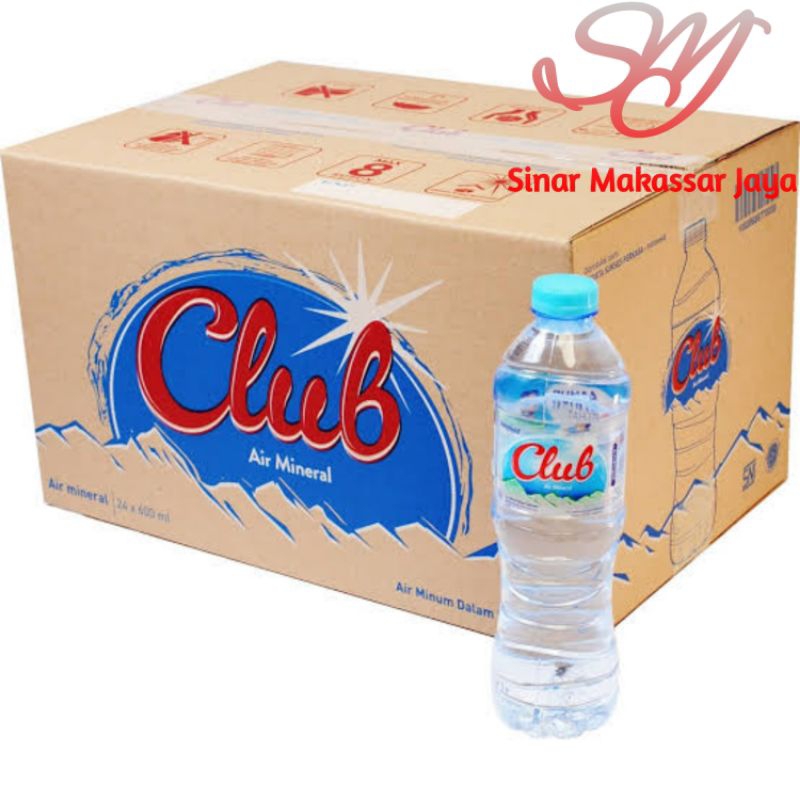 

Club Air Mineral Botol 600ml (Pengiriman Instant)