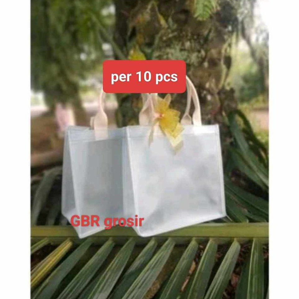 

Potongan Besar PER 1PCS Tas Hampers Murah MikaPVC Doff Tebal Besar Dan Sedang Mika O15 sakura Doff