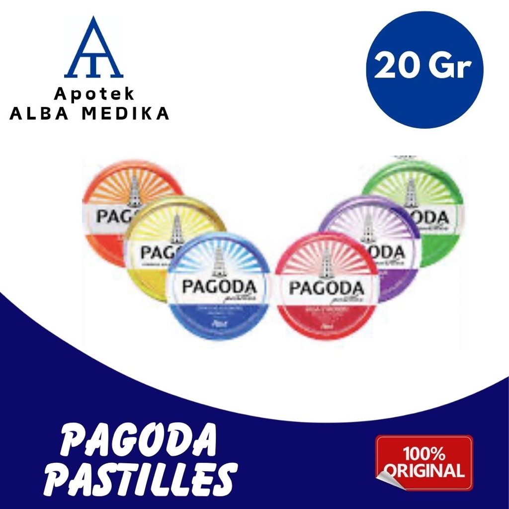 

Permen Pagoda Pastiles 20 Gr Pelega Tenggorokan