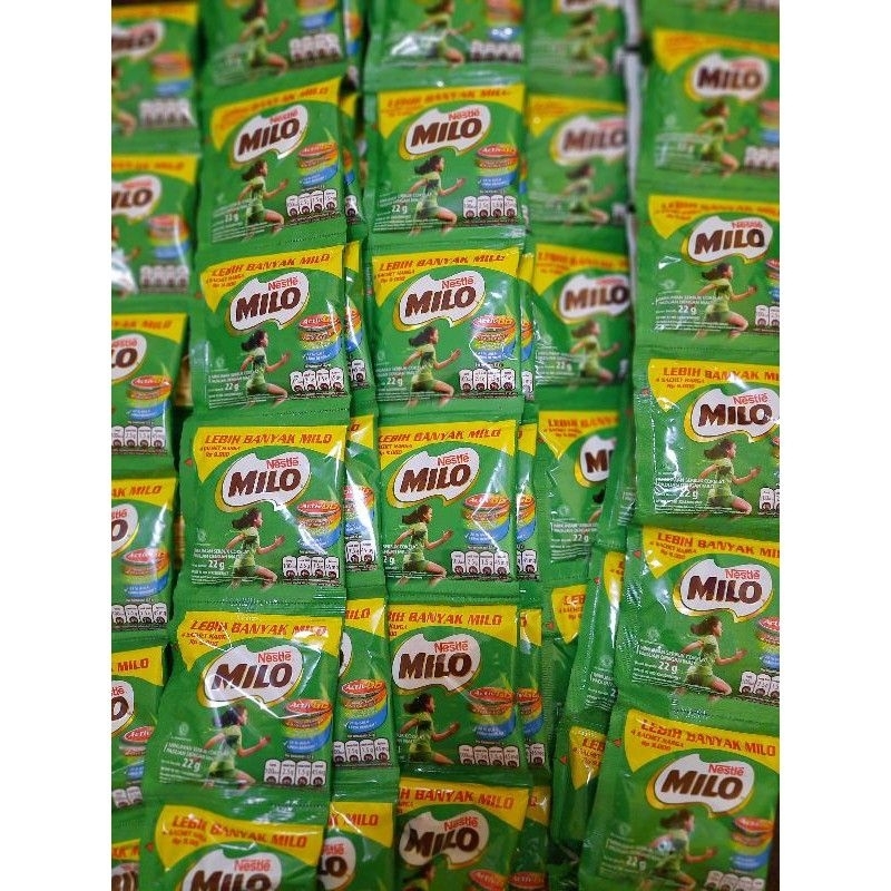 

MILO ACTIVE GO SACHET 22g 1 RENTENG, MILO RENTENG