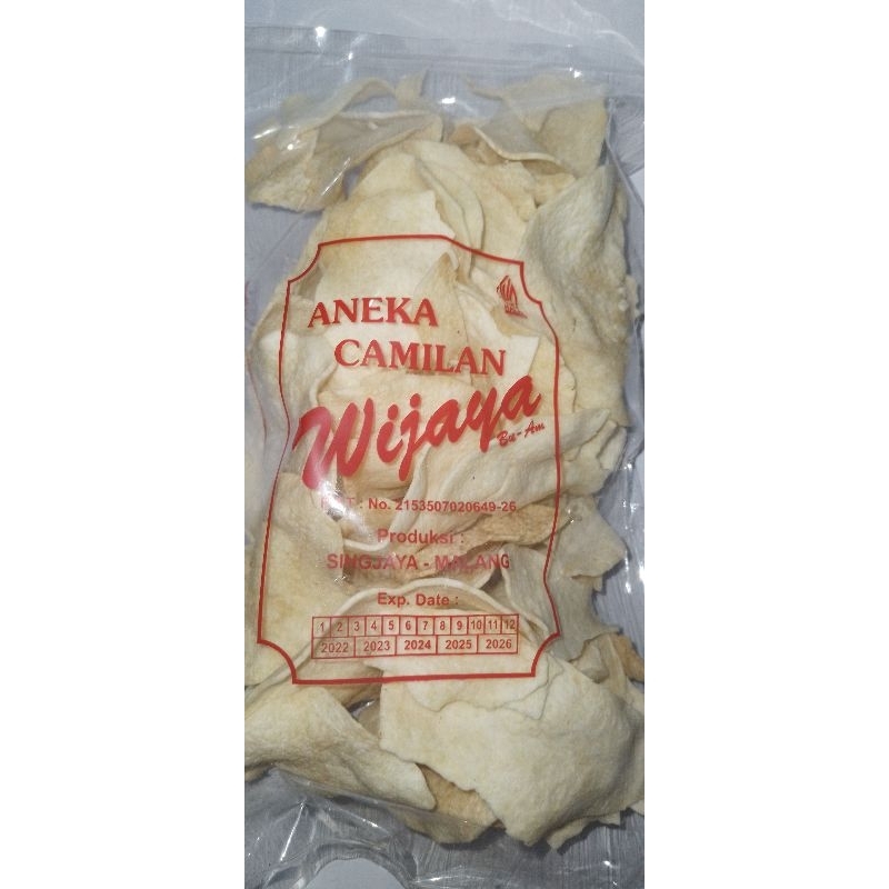 

Kripik gadung kripik gadung permium kualitas super 150 gram