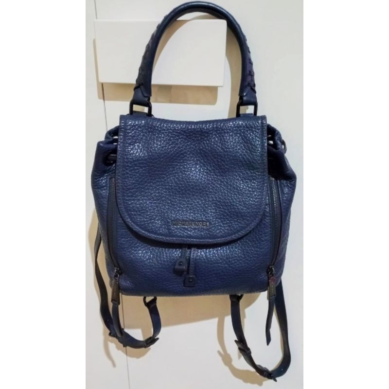 Ready - Preloved - Tas Branded 100% Original - Merk Michael Kors - Warna Navy