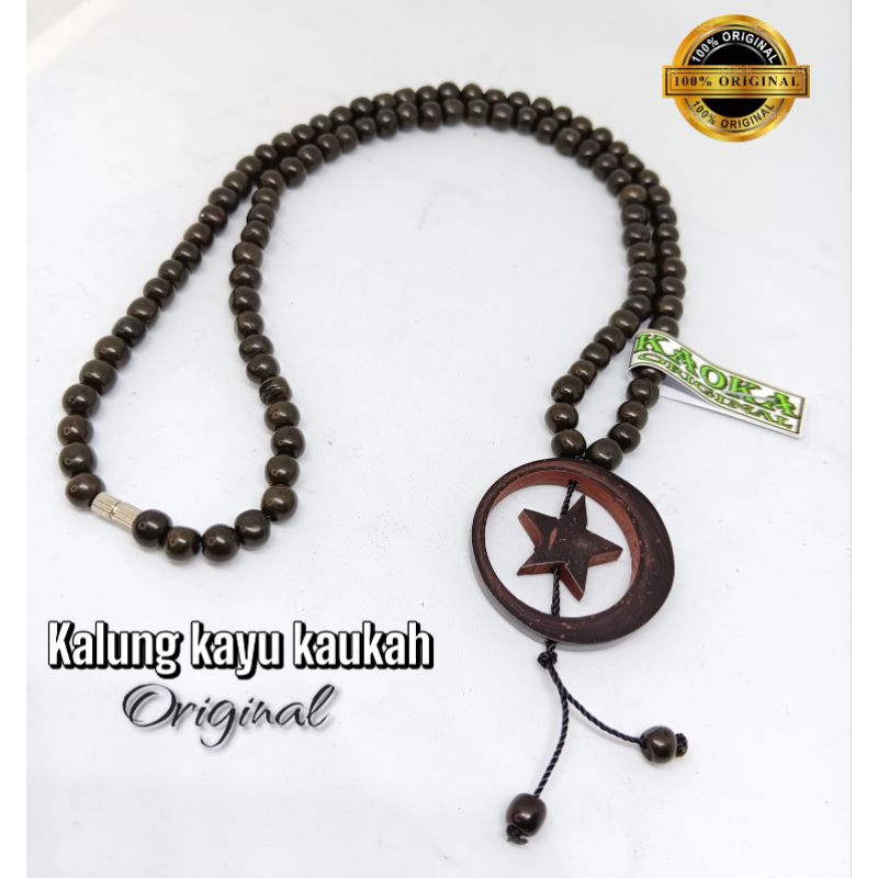 Kalung kokka/kaukah asli bandul bulan bintang (ORIGINAL KAUKAH)