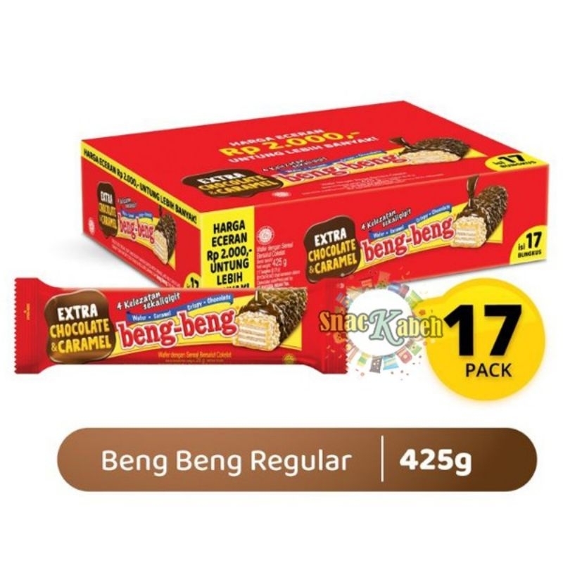

beng beng wafel 1 box isi 17 pcs